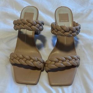 Dolce Vita Nude Pailey Heels 7.5
